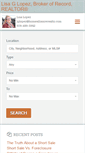 Mobile Screenshot of lisalopezproperties.com